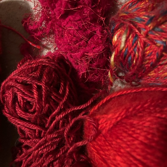 Vibrant Red Yarn Collection - Picture 1 of 3